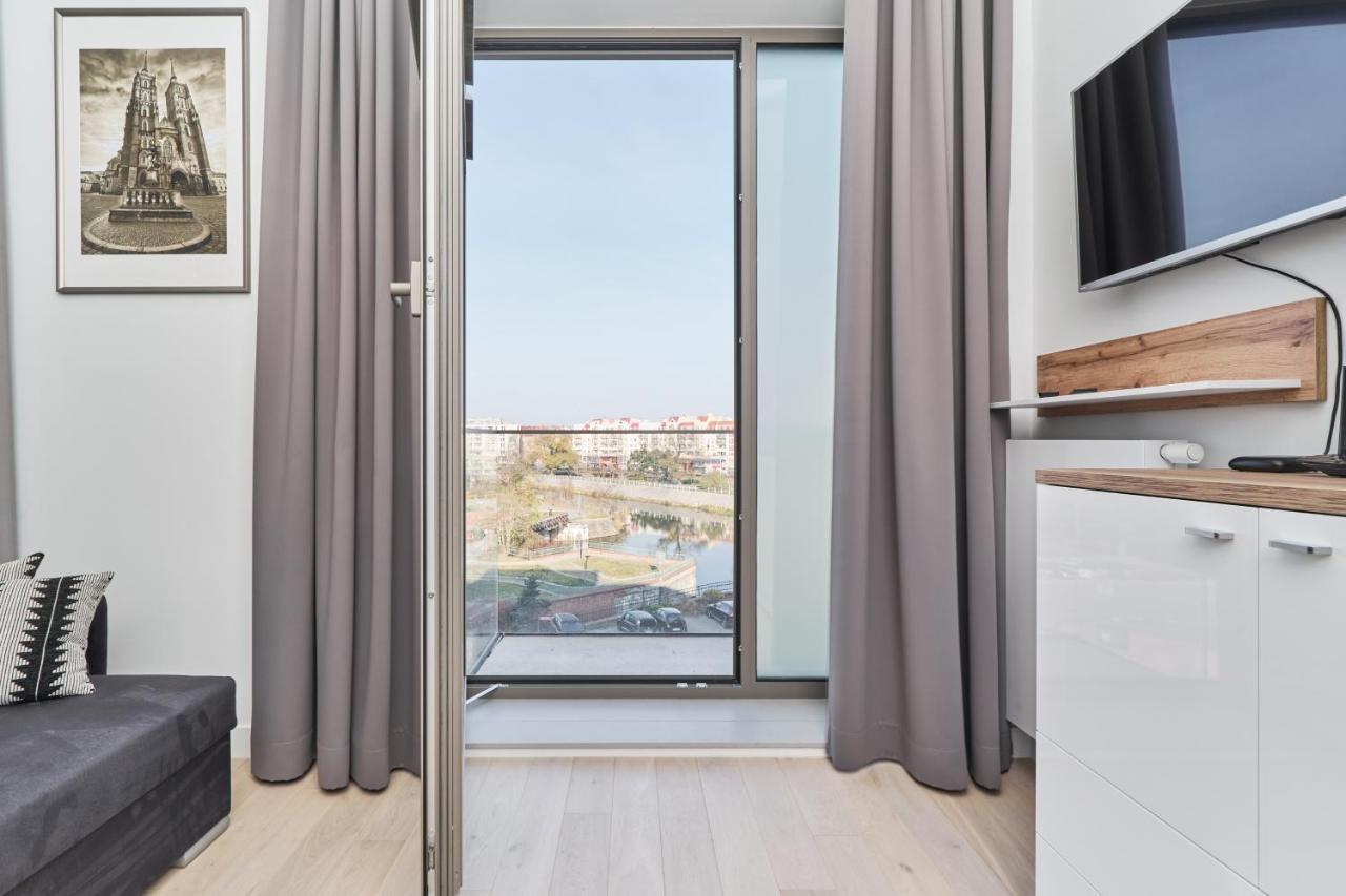 Eleganckie Studia Wyspa Slodowa By Noclegi Renters 弗罗茨瓦夫 外观 照片